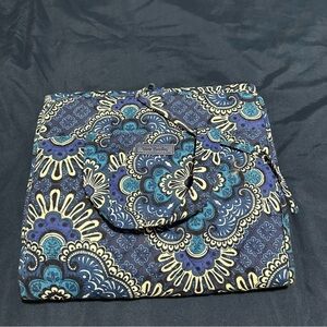 Vera Bradley Blue Travel Bag